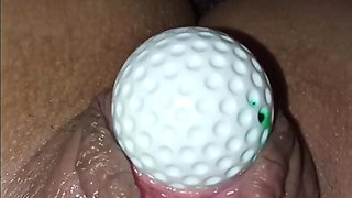 Golf Ball Out of the Little Pussy
