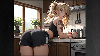 Step Sister Seduces Step Brother While Parents Are Out - Part 1