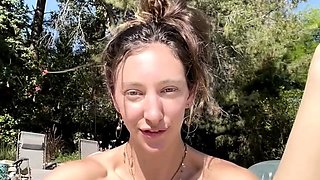 Amateur teen outdoor sex