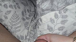 Step mom gentile hands plays with step son soft balls