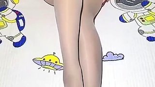 Nylon seamed foot fetish pt2