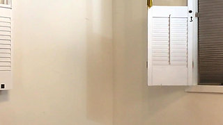 College girl gets stuck and caught by stepdad