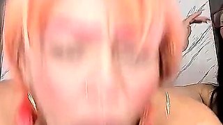 2 Hot Babes Do an Amazing Blowjob Show