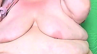 SSBBW Fat Body Dry After Shower Using Towel Part 1