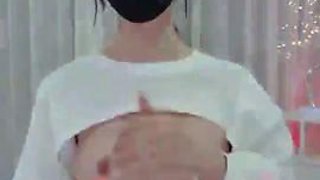 The best-looking and pure Korean female anchor live broadcast ass stockings back into the internet celebrity blowjob goddess black stockings peach ass season 12: Big Tits, Blowjob  Amateur VR Porn