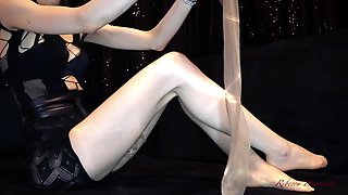 20 Denier Hold-ups, Nude Colour, Lace Hem Ita