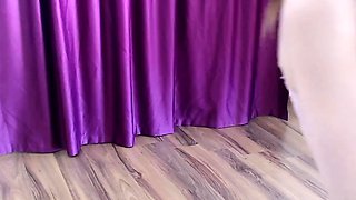 Curly Blonde Teen Records Solo Dildo Masturbation More at