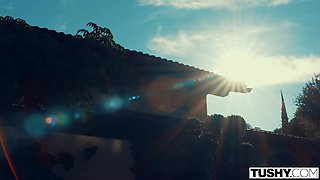 Petite brunettes are the best in bed with Mick Blue's boner