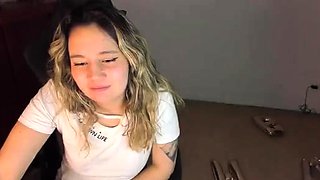 Hot Erotic blonde teens play with kinky toys