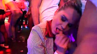 DRUNKSEXORGY - Glamour pornstars fucking in a club at construction company party
