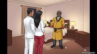 Indian tamil aunty gangbang by her son's friends desi black pussy fucked xxx hot desi sex