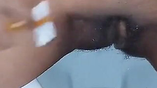 Indian Girl Shaving Her Pussy in Bath Room