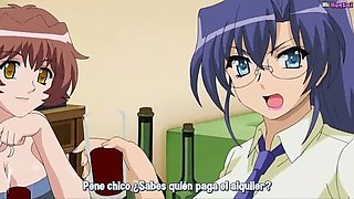 Isshoni4-Sub Spanish ft. Asian  Japanese: Big Tits, Cumshot  Creampie Porn