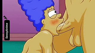 Marge is cheating on Homer