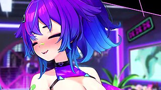Hentai chick enjoys anal sex at the gym