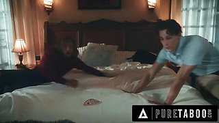 PURE TABOO Virgin Lexi Lore DPd  DOUBLE CREAMPIED By Hung Stepbrothers To Please Ouija Board Demon