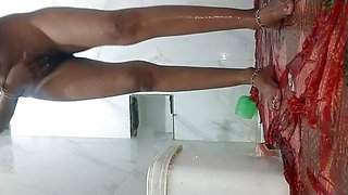 INDIAN (2th class school girl Squrting in school viral video !! tuth brush fucking&Fingering !! Niked Bath in School bathroom