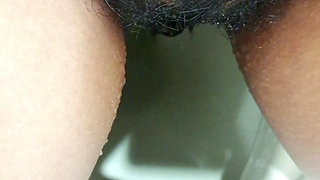 Hot aunty pissing in bathroom and mastrubating hardly