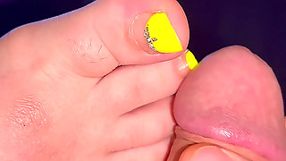 Close up Sexy Feet Amateur Footfetish POV