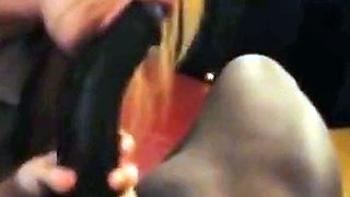 Amazing Interracial Amateur Blowjob