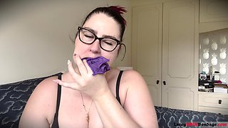 Lacey - Self Gag Fun and Orgasms After Gym Part 1