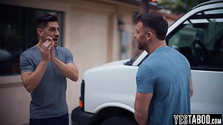 Extreme tits German mom fucks a stranger