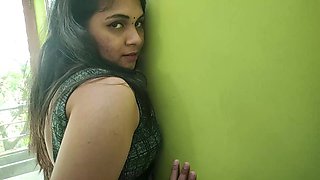 Vaishnavy and Sharun Raj Saree Navel Romance, Saree Romance, Navel Romance with Hot Boobs Press and Kissing Romance, Romance