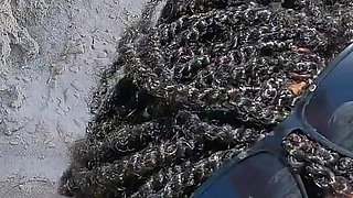 Sex on the Beach- Nearly Got Caught Having Sex in a Quiet Beach