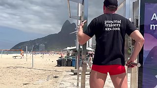 Brit Tourist's Brazilian Bikini MILF Bareback Escape