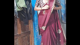 Hot Bengali Village Wife Fucking Hard In Home, Blouse remove boob show