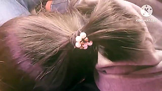 My Stepmom Eating My Cock in the Car