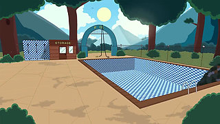 Camp Mourning Wood - Part 14 - Sexy Life Guard by Loveskysanhentai
