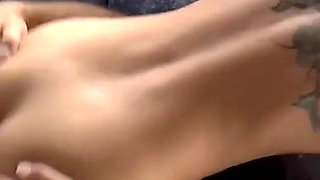 Chick stranger gets her pussy drilled hard by huge dick