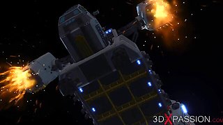 3DXPassion featuring chick's 3d alien movie