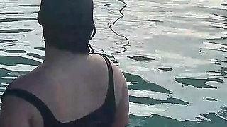 Fucking a Colombian Woman Who Uncaged Me in the Pool