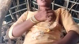 Desi College Girl's Big Nipples and Pussy Fingered