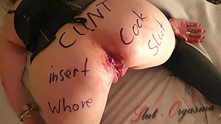 Whore Slut-Orgasma Celeste after sex