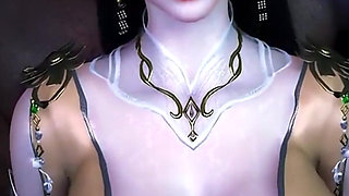 3D Cute Cosplay Slut Asian Whore Have Group Sex