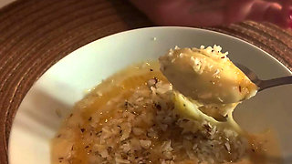 Birthday Dinner Ended with Passionate Sex