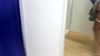 Today I just fucked a stranger milf in the ass in a Zara's locker