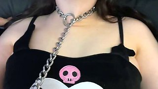 Babe shows off her big boobs and fucked