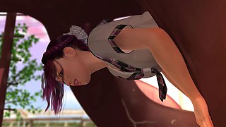 3D HENTAI Ivory Tower Rina and holes Rina and Ana 02