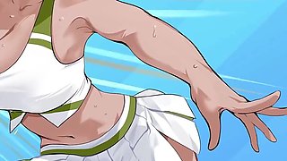 Ep13: Hentai Scenes with Margaret, Steffi and Maria - Academy Love Saga: Tennis Angels Ex