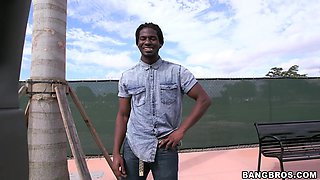 White pornstar loves black dick