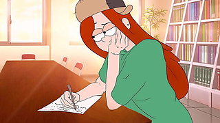 Gravity Falls Hentai - Wendy Gets Naughty in 2D Cartoon Porn