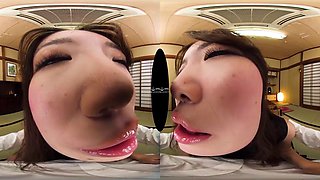 G0PJ-523  4mu H4n4miy4  Overnight trip filled with lots of sex  1: Blowjob, Handjob  Japanese VR Porn