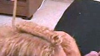 Blonde with Big Boobs Gives Blowjob to Her Dildo on Liv more