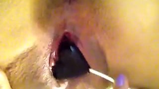 Amazing amateur nympho showed me her nice shaved pussy and masturbated