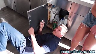Pointy teenie nails stepdad