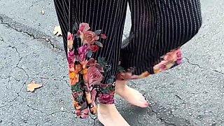 Black Amateur Explore Hot Foot Fetish